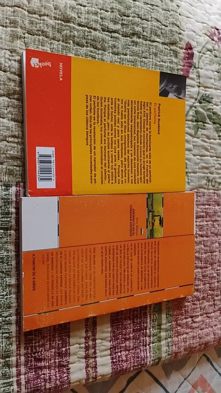 Pack de libros 'El Perfume' y 'Asesinato en el Canadian Express' - 2