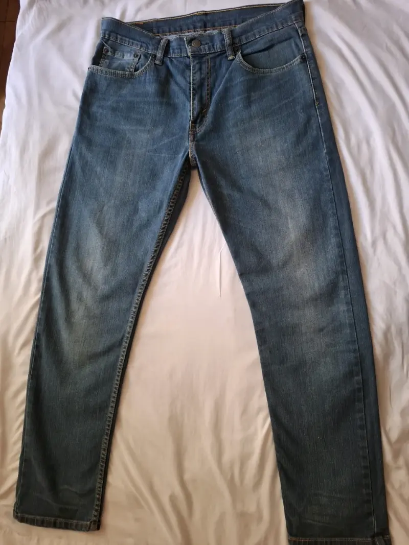 Jeans Levi's 502 Talla 33 Azul Clásico - 5