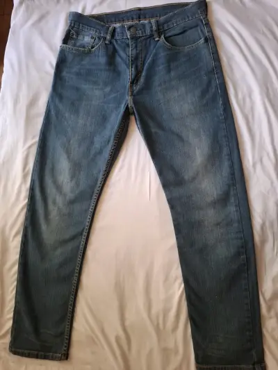 Jeans Levi's 502 Talla 33 Azul Clásico - miniatura 5