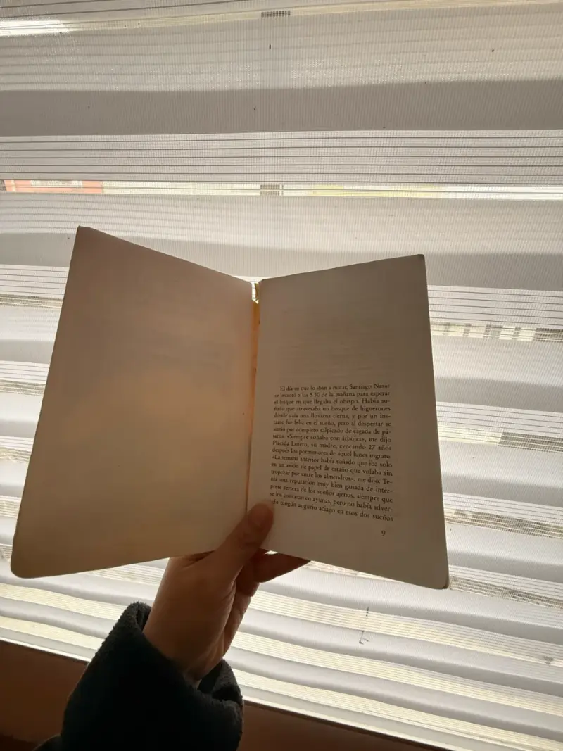 Libro Crónica de una Muerte Anunciada Gabriel García Márquez - 4