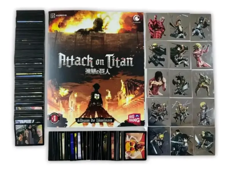 Álbum de láminas Attack on Titan