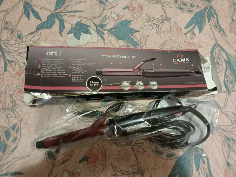 Rizador de Pelo Gama Tourmaline 19mm