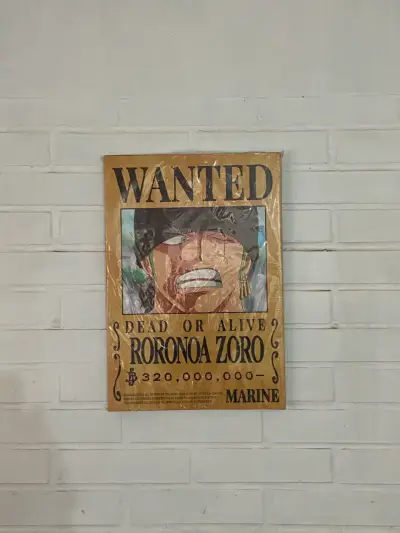 Póster Wanted de Zoro One Piece - miniatura 2