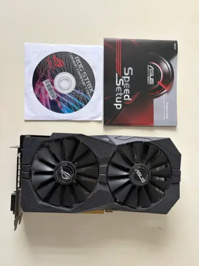 Tarjeta gráfica RX570 8Gb ASUS ROG STRIX - miniatura 2