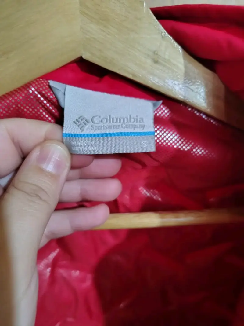 Chaqueta Columbia roja para mujer - 3