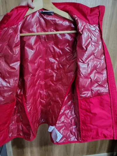 Chaqueta Columbia roja para mujer - miniatura 4