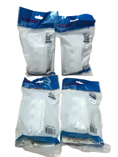 Pack 4 Interruptor Triple 9/32 Blanco  Stanford - miniatura 2
