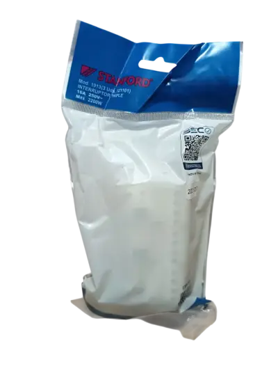 Pack 4 Interruptor Triple 9/32 Blanco  Stanford - miniatura 4