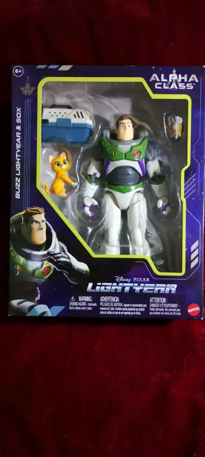 Figura de acción Buzz Lightyear y Sox Alpha Class - miniatura 1