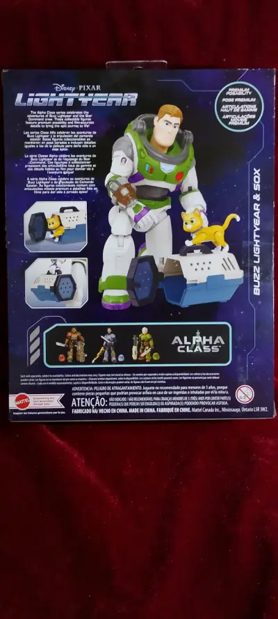 Figura de acción Buzz Lightyear y Sox Alpha Class - miniatura 2