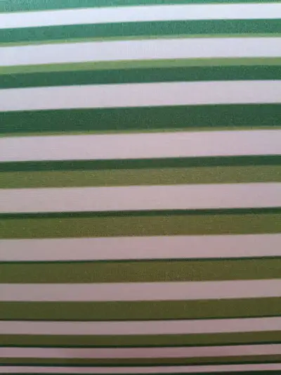 Pantalla de lámpara con diseño de rayas verdes - miniatura 3