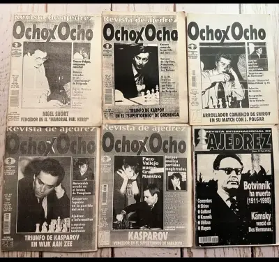 Colección revistas de ajedrez Ocho x Ocho y Ajed - miniatura 1