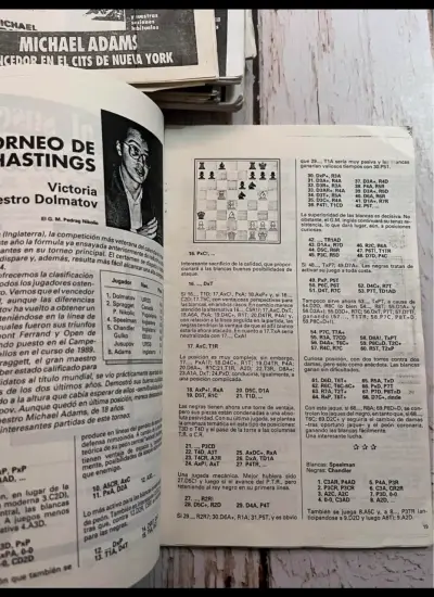 Colección revistas de ajedrez Ocho x Ocho y Ajed - miniatura 6