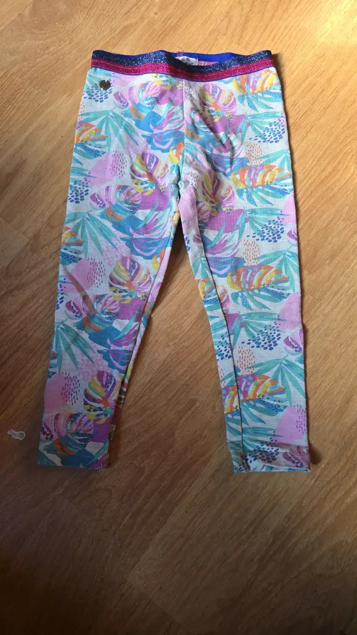 Leggings estampados para niña coloridos - 1