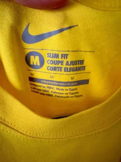 Polera Nike FC Barcelona amarilla - miniatura 3