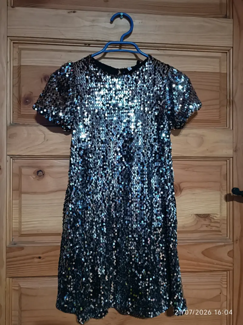 Vestido de lentejuelas para niña - 1
