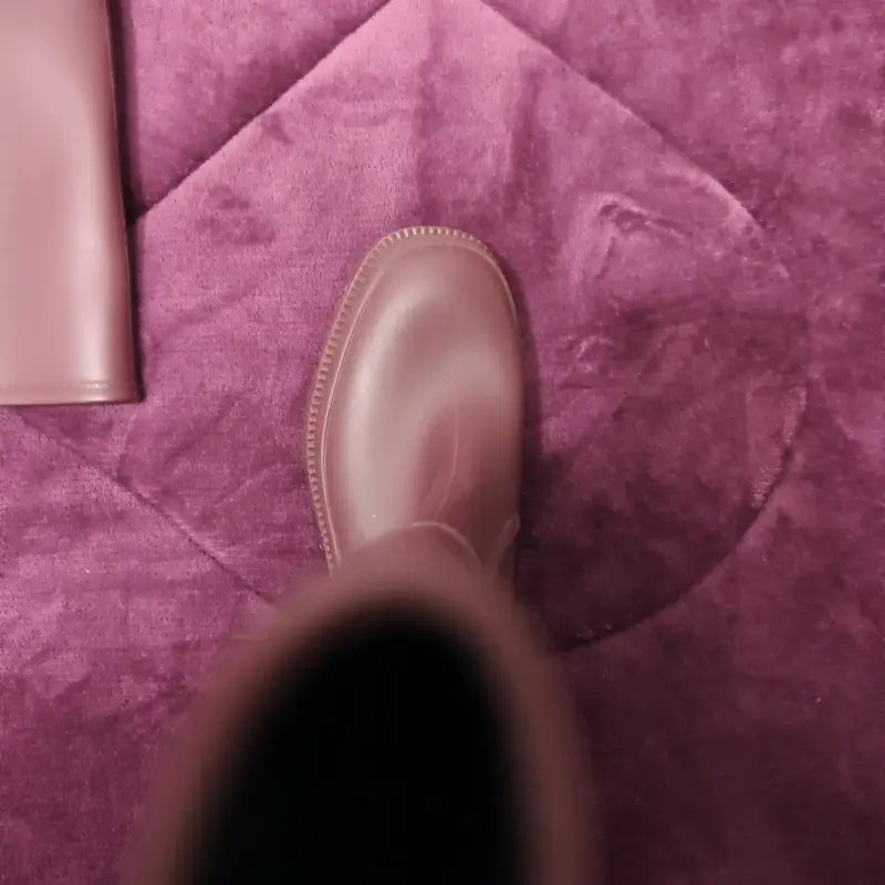 Botas de lluvia Burdeo mujer - 2