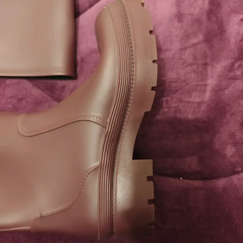 Botas de lluvia Burdeo mujer - 3