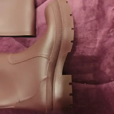 Botas de lluvia Burdeo mujer - miniatura 3
