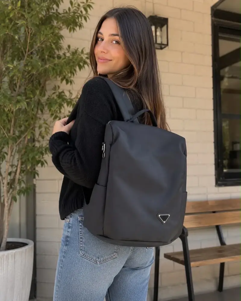 Mochila impermeable con bolsillo oculto (antirrobo - 2