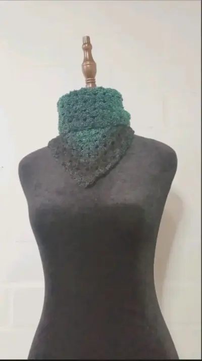 Cuellos tejidos a crochet - miniatura 2