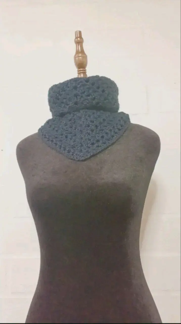 Cuellos tejidos a crochet - 3