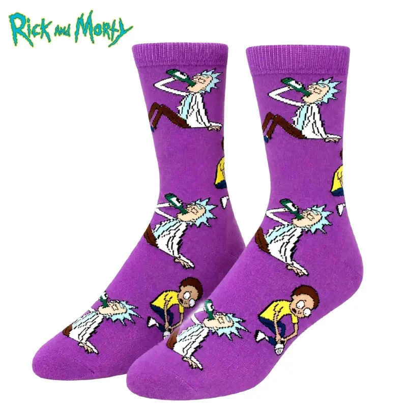 Calcetines Rick and Morty con diseño colorido - 2