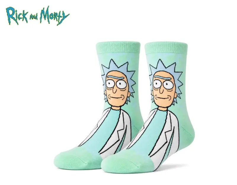 Calcetines Rick and Morty con diseño colorido - 4