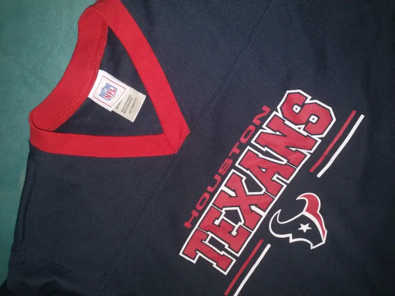 Camiseta NFL Houston Texans azul y roja - 2