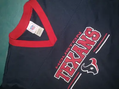 Camiseta NFL Houston Texans azul y roja - miniatura 2