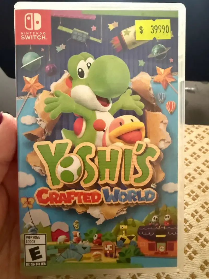 Juego Nintendo Switch Yoshi's Crafted World