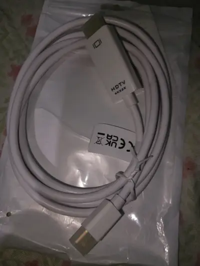 Cable HDMI HDTV 4K para conexión de alta calidad - miniatura 1