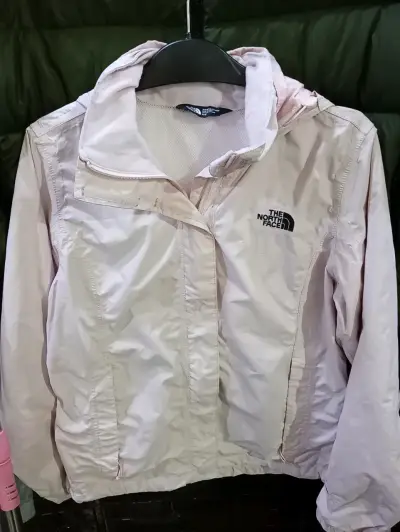 Chaqueta impermeable The North Face blanca - miniatura 3