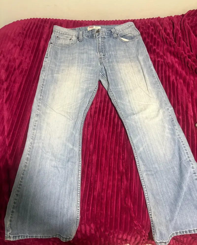 Jeans Levi's 527 Bootcut Azul Claro - 1