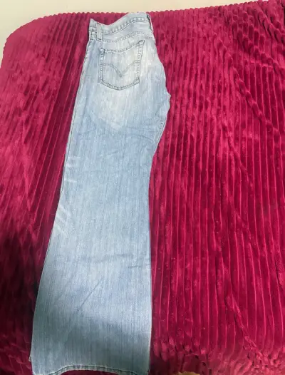 Jeans Levi's 527 Bootcut Azul Claro - miniatura 2