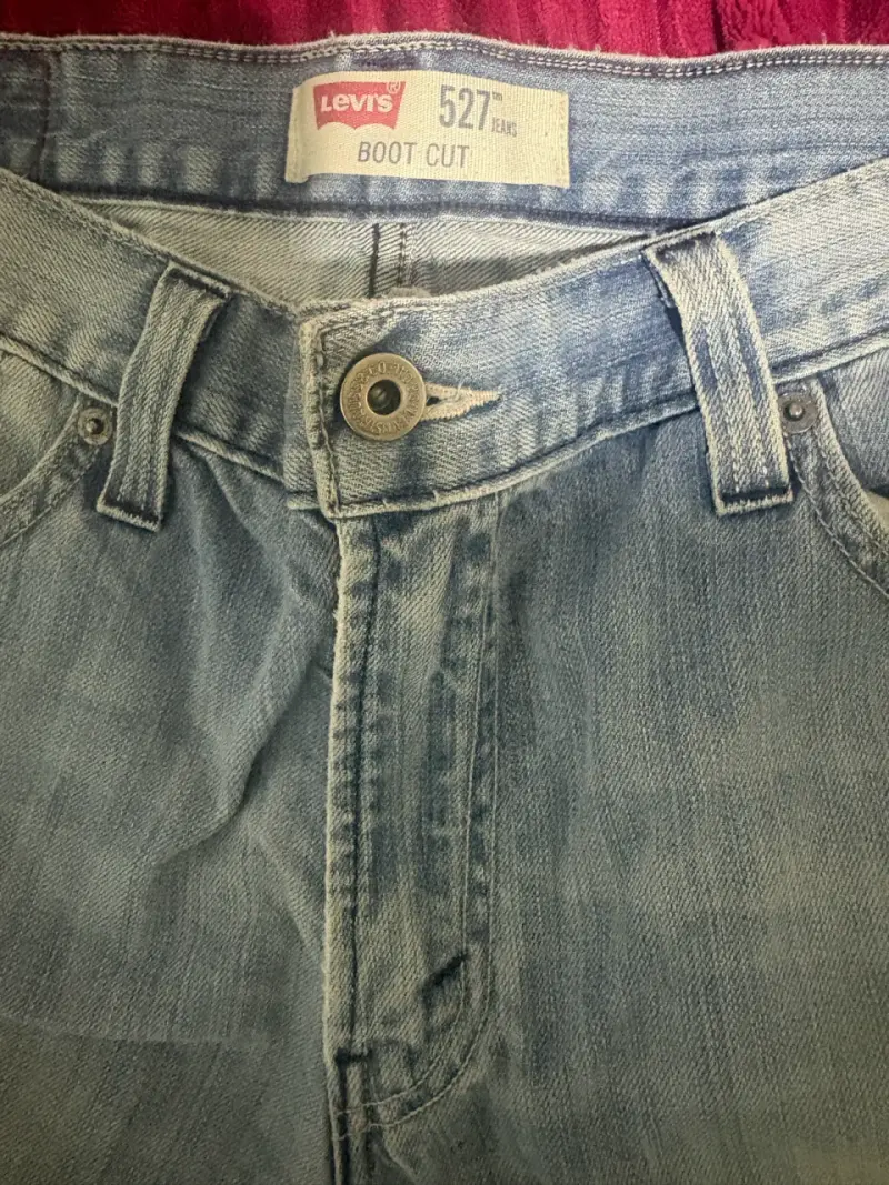 Jeans Levi's 527 Bootcut Azul Claro - 3