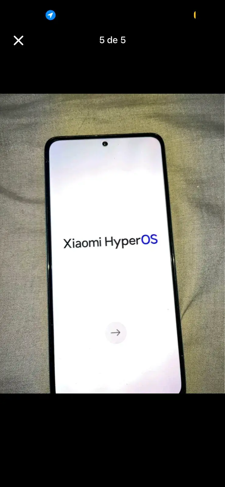 Smartphone Xiaomi con HyperOS en buen estado - 1