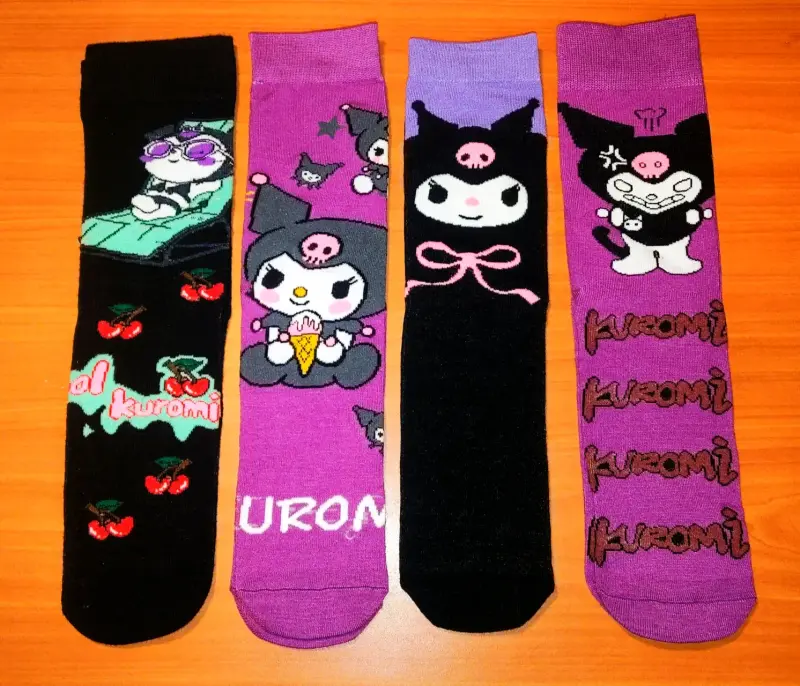 Calcetines largos Kuromi Mujer - 1