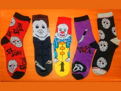 Calcetines temáticos de películas de terror - miniatura 1