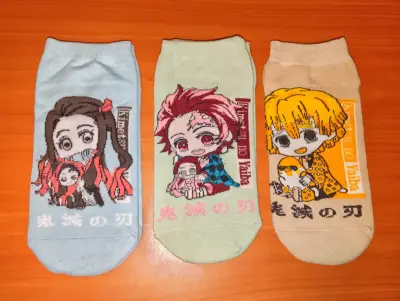 Calcetines anime Demon Slayer personajes - miniatura 1