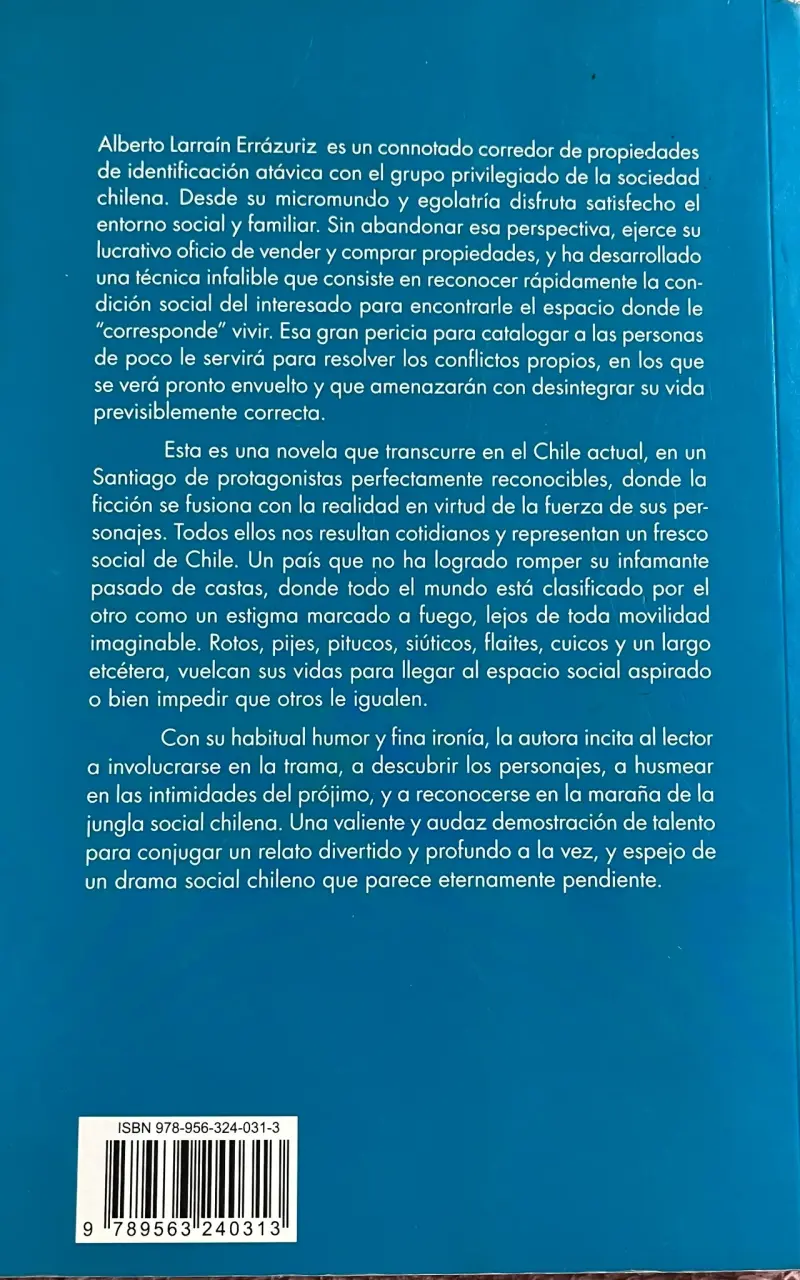 Libro 'Vendo Casa en el Barrio Alto' de Elizabeth Subercaseaux - 2