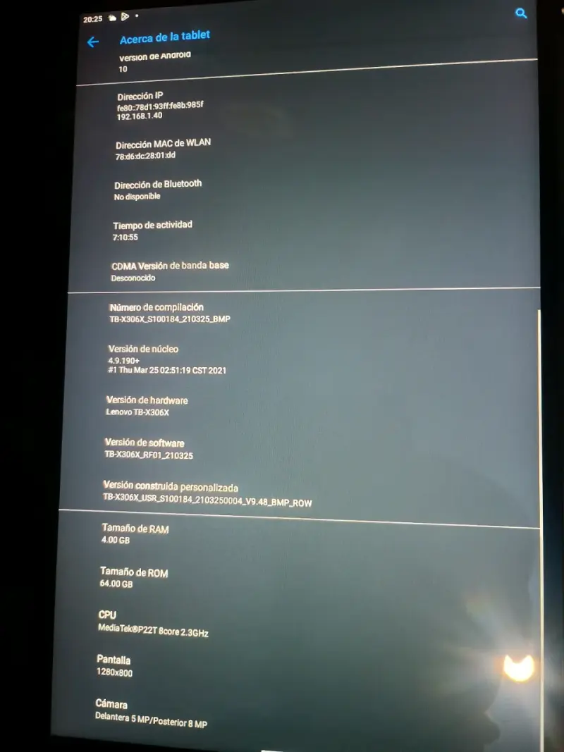 Tablet Lenovo Tab M10 HD con Pantalla Grande - 4