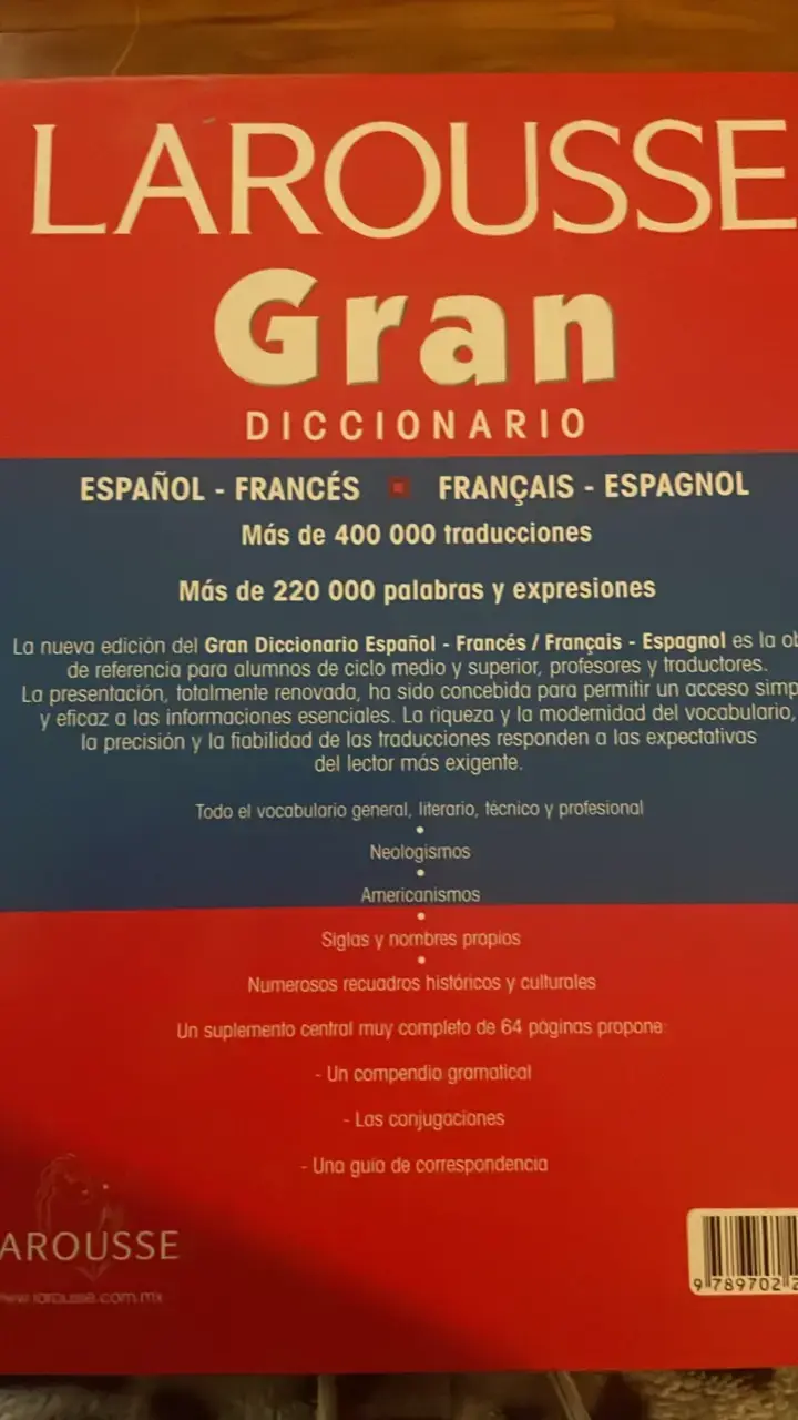 Gran Diccionario Larousse Español-Francés - 2