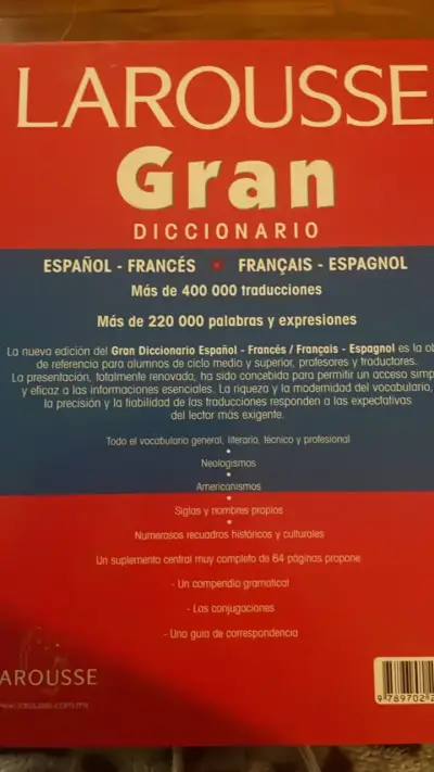 Gran Diccionario Larousse Español-Francés - miniatura 2