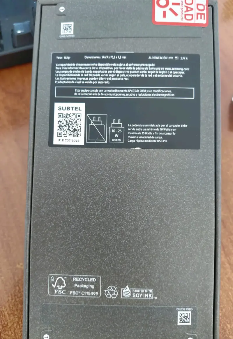 Samsung Galaxy S25 256gb color navy nuevo - 5