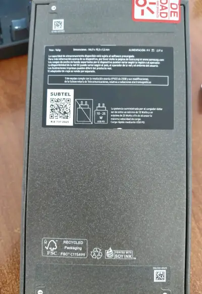 Samsung Galaxy S25 256gb color navy nuevo - miniatura 5