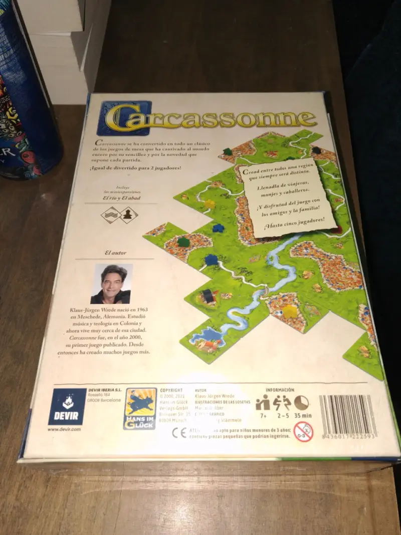 Juego de Mesa Carcassonne Nuevo y Sellado - 2