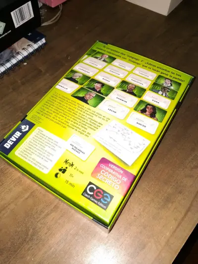 Juego de mesa Código Secreto Dúo cooperativo - miniatura 2