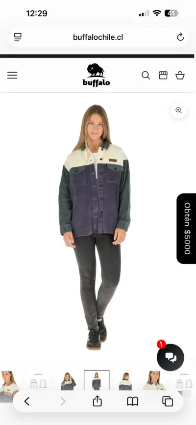 Chaqueta Buffalo mujer - miniatura 4