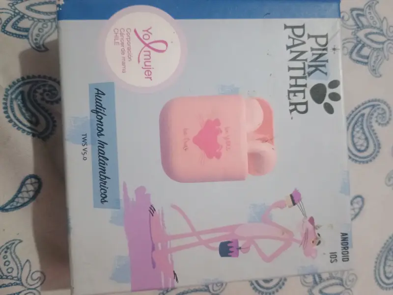 Audífonos inalámbricos Pink Panther TWS V5.0 - 4